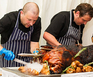 Hog roasts for private functions